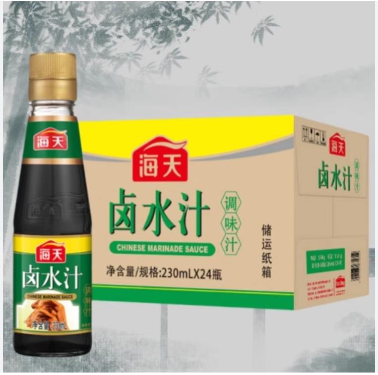 T Hǎi tiān Lǔ shuǐ zhī 230ml*24 / Soy sauce