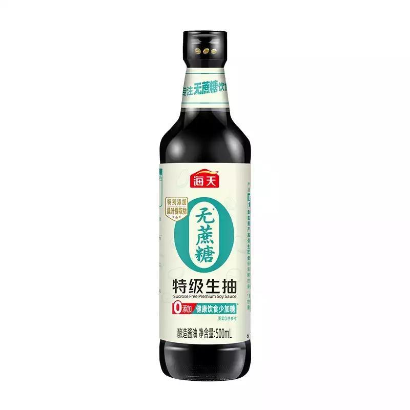 T海天无蔗糖特级生抽500ml*12 / सोया सॉस