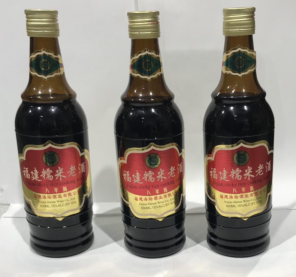 T福建糯米老酒八年陈酿 (500ml*12) 福建糯米料理酒
