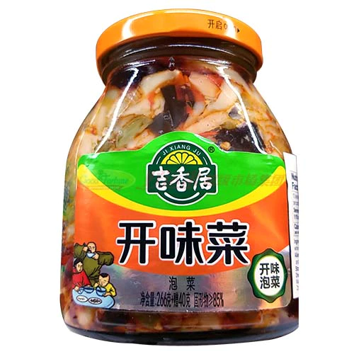X吉香居开味菜266g*12/dưa muối