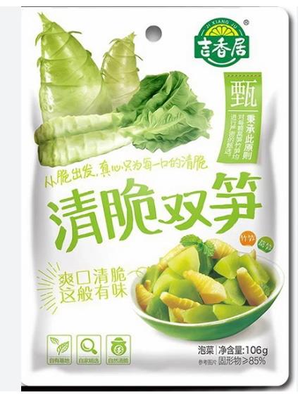 X吉香居清脆双笋106g*40/竹笋