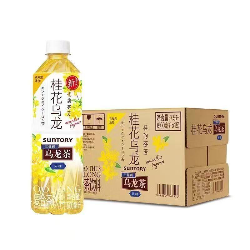 Y三得利无糖桂花乌龙茶500ml*15 /Teh Oolong（tanpa gula）