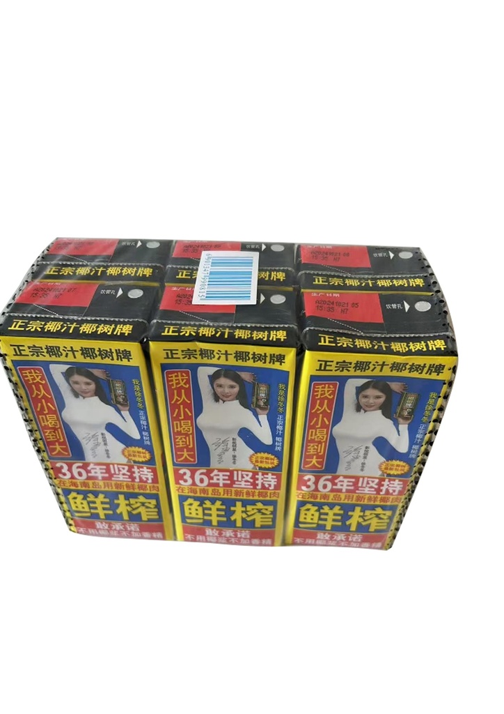 Y椰树椰汁纸盒装 245ml*6*4 / Jus kelapa