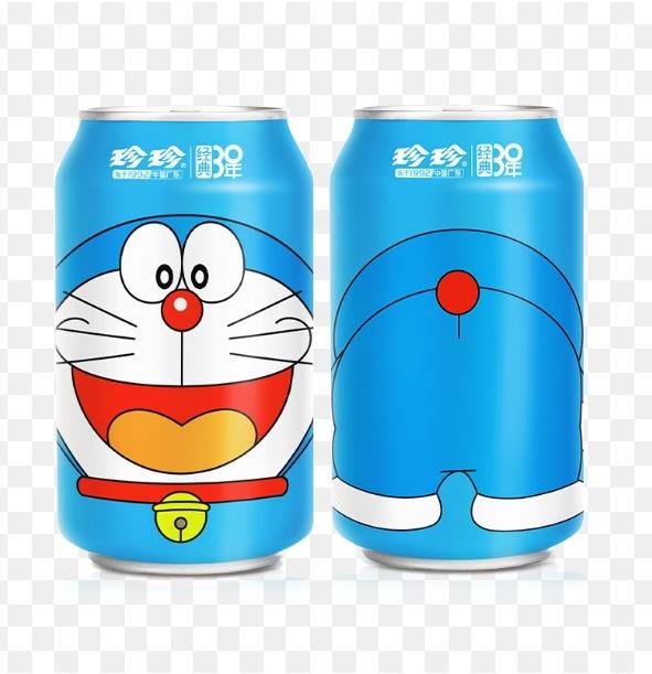 वाई珍珍多啦A梦 लीची सोडा वाटर 330ml*6*4