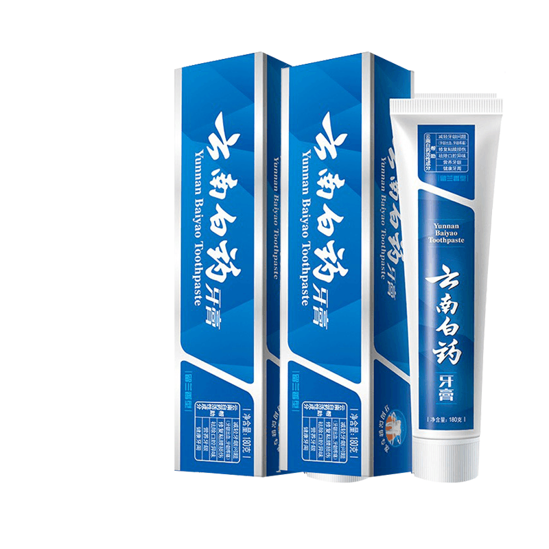 Yunnan Baiyao Toothpaste Mint Flavour 100g*6