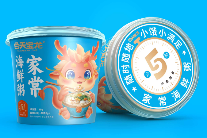 合天寶龍家常海鮮粥/Hetianbaolong Seafood Rice Porridge/42g *24