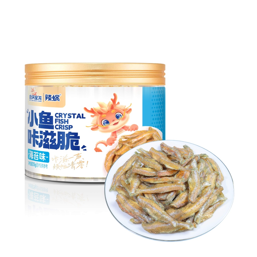 合天宝龙脆小鱼 – সীউইড ফ্লেভার/৩৫ গ্রাম *৩০