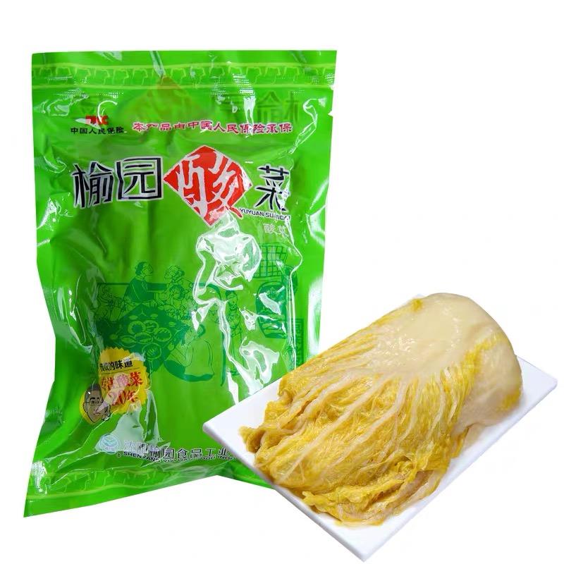 榆园酸菜颗 1000 กรัม*10