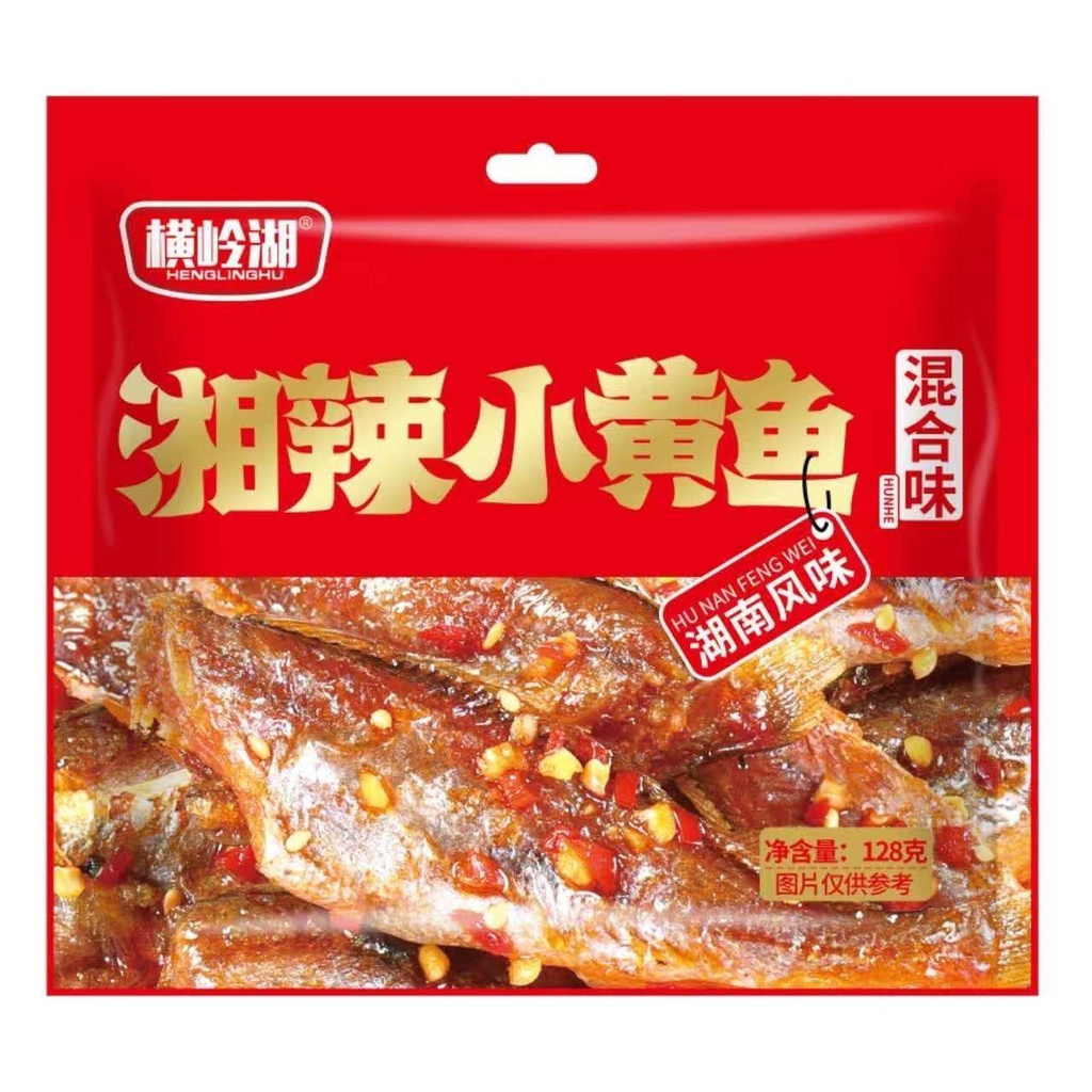 横岭湖小黄鱼（混合味）128g*30/即食鱼