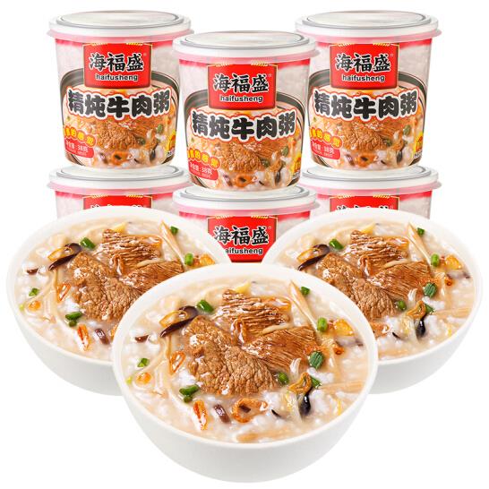 海福盛即食粥（精炖牛肉粥）/ 即食牛肉粥 38g*24