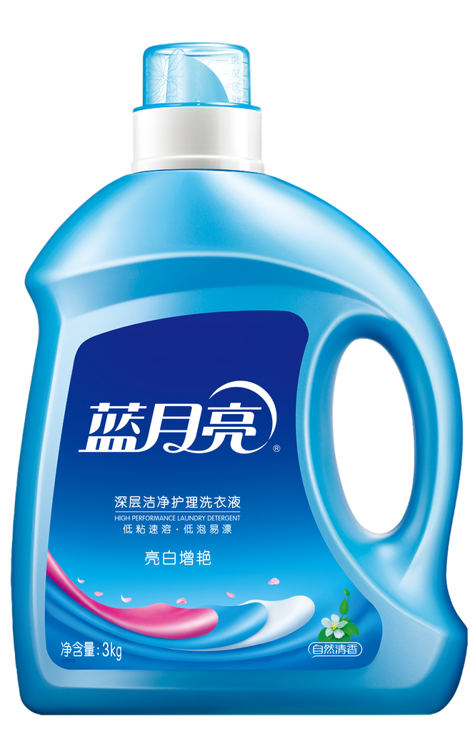 藍月亮自然香亮白增艷洗衣液/Blue Moon Natural Scent Whitening & Brightening Laundry Detergent/3kg*4