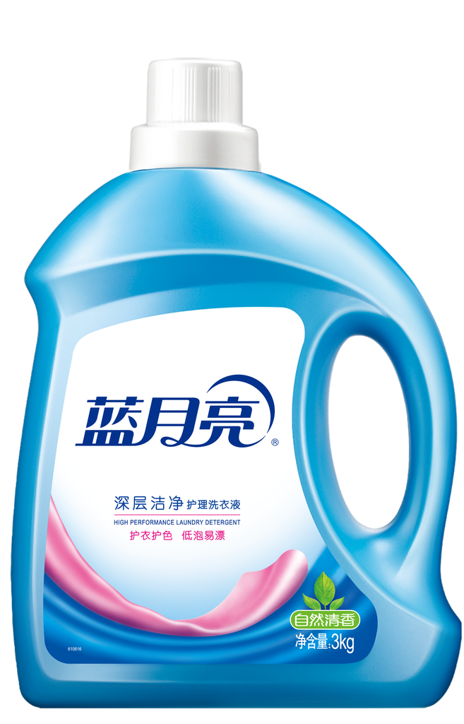 Blue Moon Natural Scent Clean Laundry Detergent/3kg*4