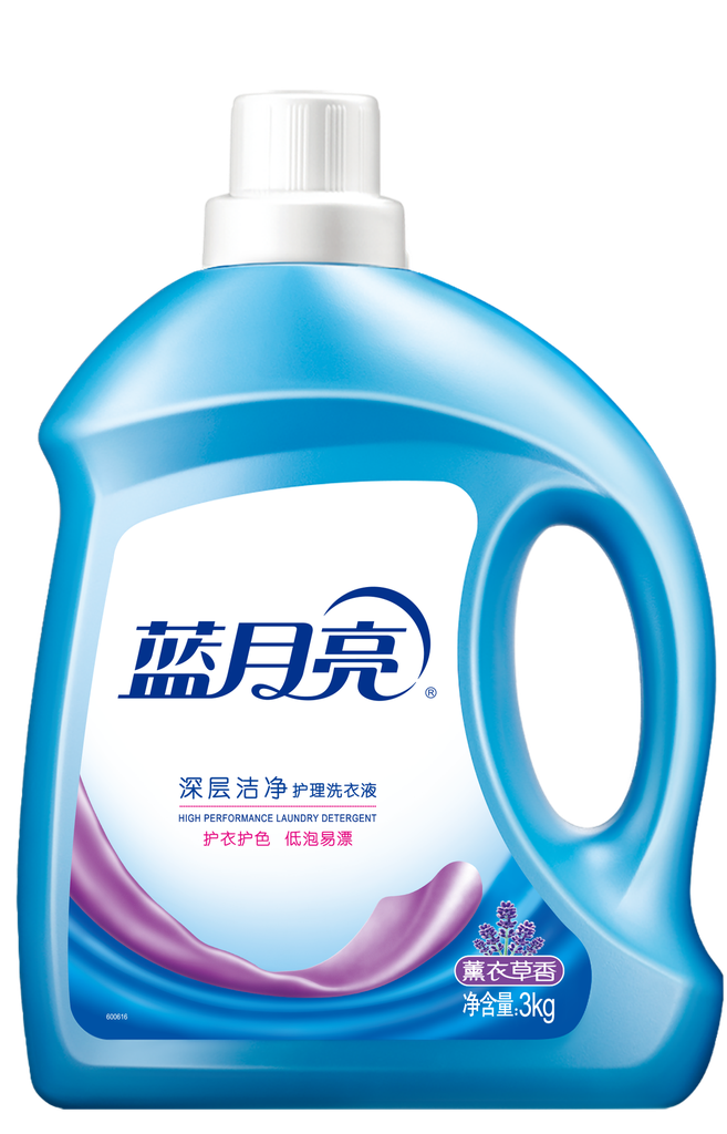 蓝月亮 라벤더 세탁 세제/Blue Moon Lavender Laundry Detergent/3kg*4