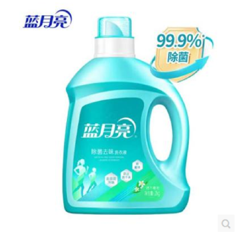 蓝月亮阳光按叶除菌去味洗衣液/নীল চাঁদ অ্যান্টিব্যাকটেরিয়াল ও ডিওডোরাইজিং লন্ড্রি লিকুইড (সানশাইন ইউক্যালিপটাস পাতা)/২ কেজি*৬