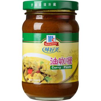 [T0151] T味好美油咖喱210g*12/Pasta ng Curry