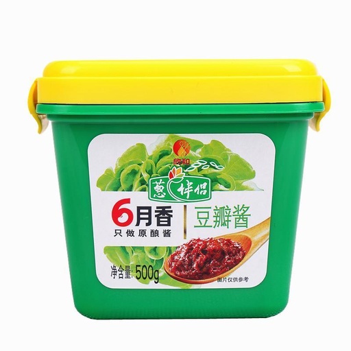 [6921204802501] T欣和葱伴侣六月香豆瓣酱500g*12/ซอสถั่วเหลือง