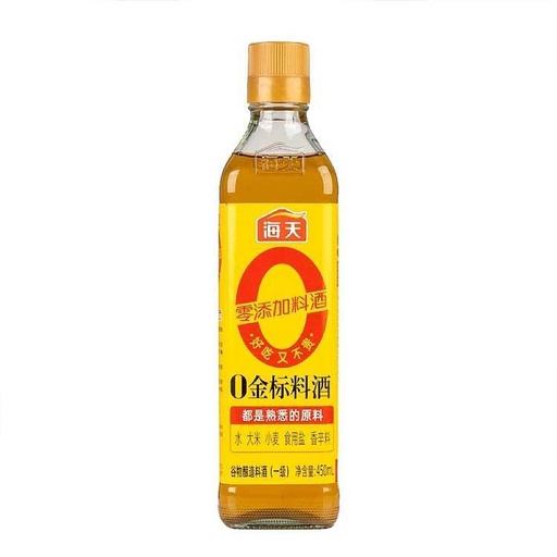 [HT040] 海天零添加金标料酒450毫升*12