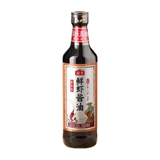 [6902265003885] T海天鲜虾酱油500ml*12 /Sos soya