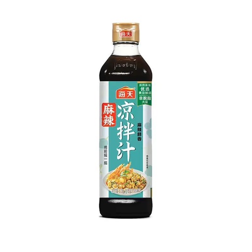 [6902265022725] T海天麻辣凉拌汁510ml*12 /辣椒酱油