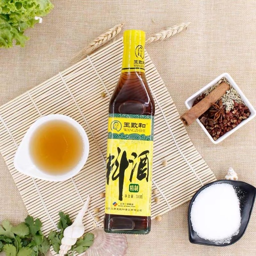 [6907592001245] T王致和精製料酒500ml*15