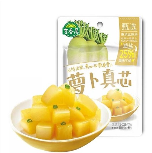 [JXJ16] X吉香居萝卜真芯/Jixiangju 무 진심/135g*40