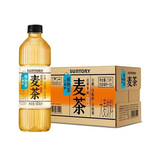 [6972549661537] Y三得利植物茶麦茶饮料500ml*15 /Barley tea