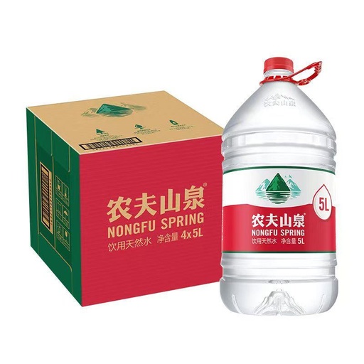 [NFSQ06] Y农夫山泉矿泉水5L*4/पानी