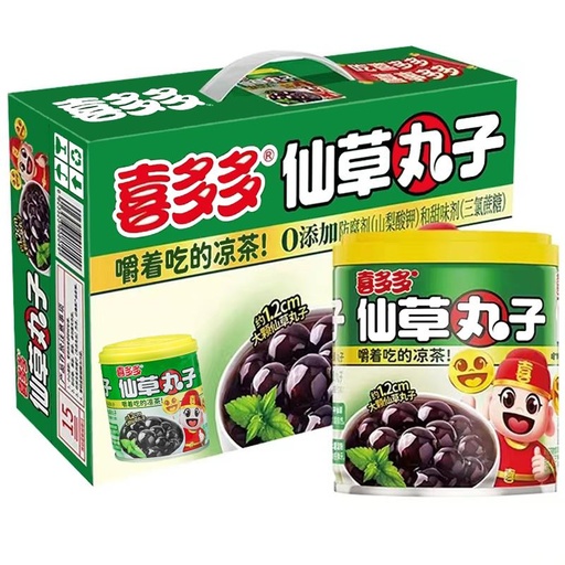 [6923523908032] Y喜多多仙草丸子200g*12/凉茶