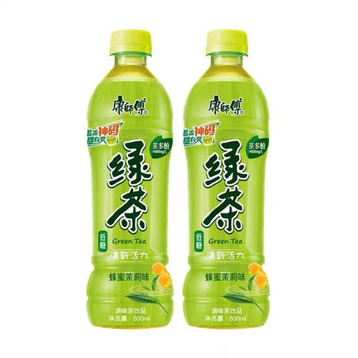 [Y0009] Y康师傅绿茶(500ml*15)/ TRÀ XANH (HƯƠNG MẬT ONG VÀ HOA NHÀI)