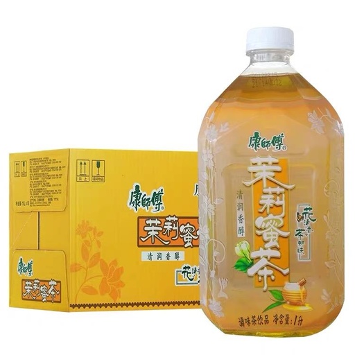 [6921294391985] वाई 康师傅茉莉蜜茶/मास्टर कोंग जैसमिन हनी टी/1L*12