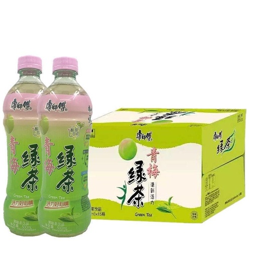 [6921294351927] Y康师傅青梅绿茶500ml*15/Berdeng plum berdeng tsaa
