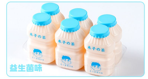 [6977845300104] Y木子益生菌酸奶味300g *36/음료 요거트（오리지널 맛）