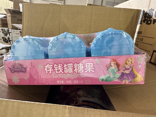 [DSN005] 樂達迪士尼存錢罐糖果 （30g*6）*8/Candy