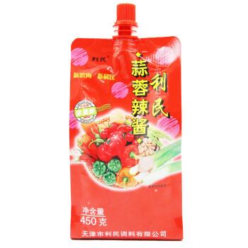 [6901554550000] 利民蒜蓉辣酱450g*24/ガーリックソース