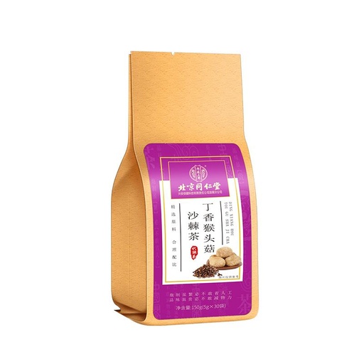 [bjtrt004] Beijing Tong Ren Tang Imperial Court Clove Monkey Head Mushroom Sea Buckthorn Tea/150g*100
