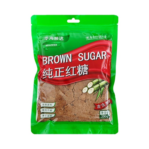 [6942333701541] Huahai Shunda Pure Brown Sugar 300g*25/Brown sugar