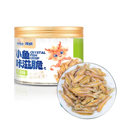 [6971864643334] 合天寶龍小魚咔滋脆芥末35g*30/速食魚（芥末味）
