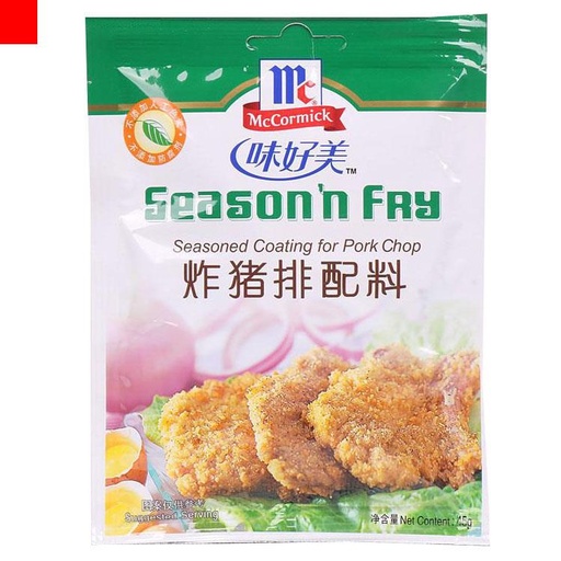[T0107] McCormick Crumbed Pork Cutlet Mix 45g*24
