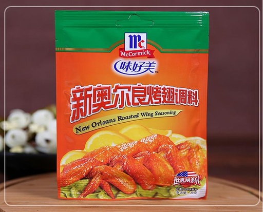 [6901844593373] 味好美烤翅调料（न्यू ऑरलियन्स स्वाद）35g*24