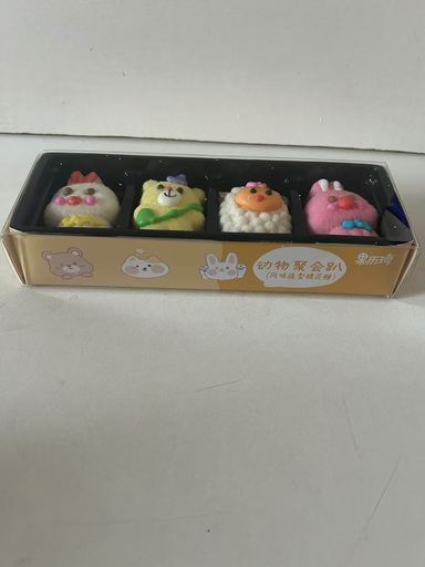 [6943345400057] 果历琦动物聚会趴棉花糖80 جم * 40/الحلوى