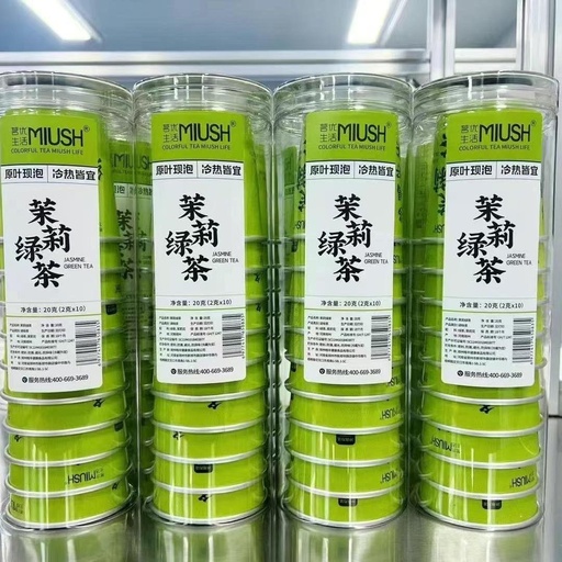 [6977417650835] 茗优生活茉莉绿茶20g*18/茉莉花绿茶