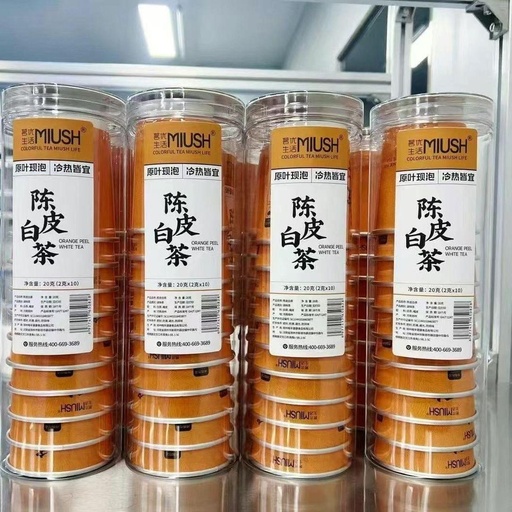 [6977417650828] 茗优生活陈皮白茶20g*18/Orange peel white tea