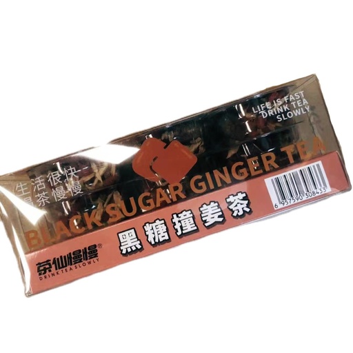 [6957590308433] 茶仙慢慢慢慢果茶（黑糖撞姜茶）72g*16/Trà