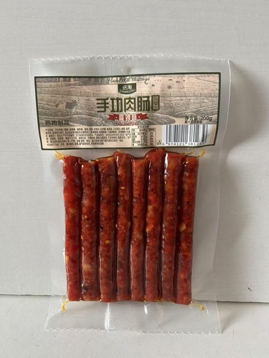 [6974121381239] 遠淘手工肉腸（根腸）麻辣味 200g*30